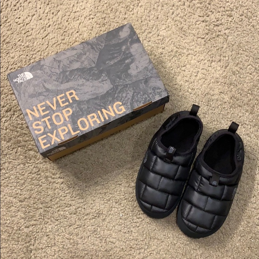 Black North Face Thermal Tent Mule